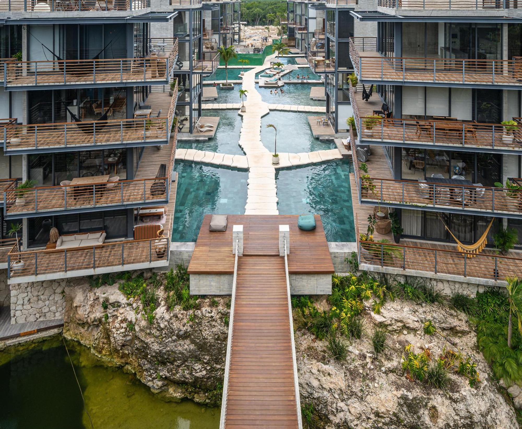 Waterworld Tulum 2Br W Cenote -Lagoons - Big Gym Exterior photo