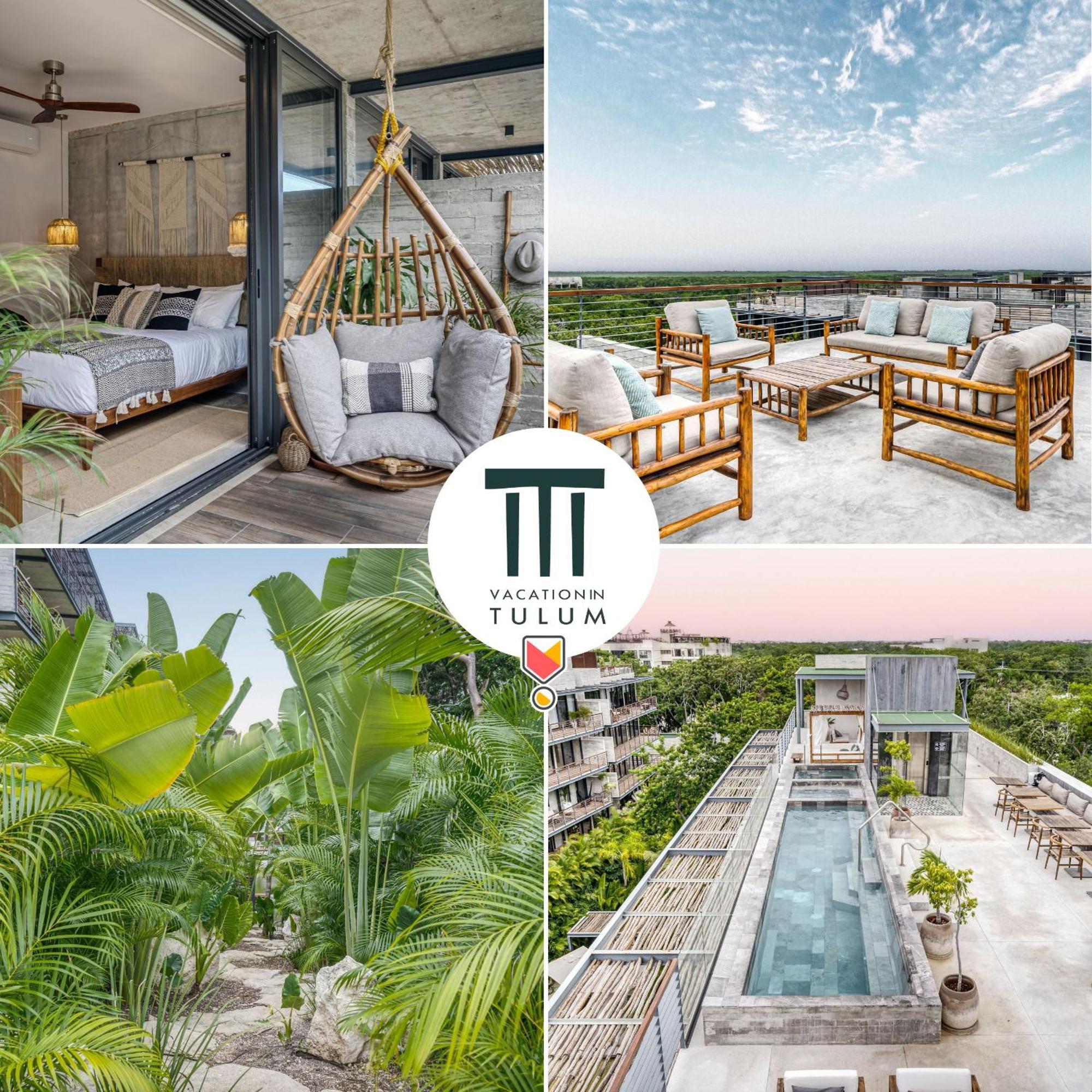 Waterworld Tulum 2Br W Cenote -Lagoons - Big Gym Exterior photo